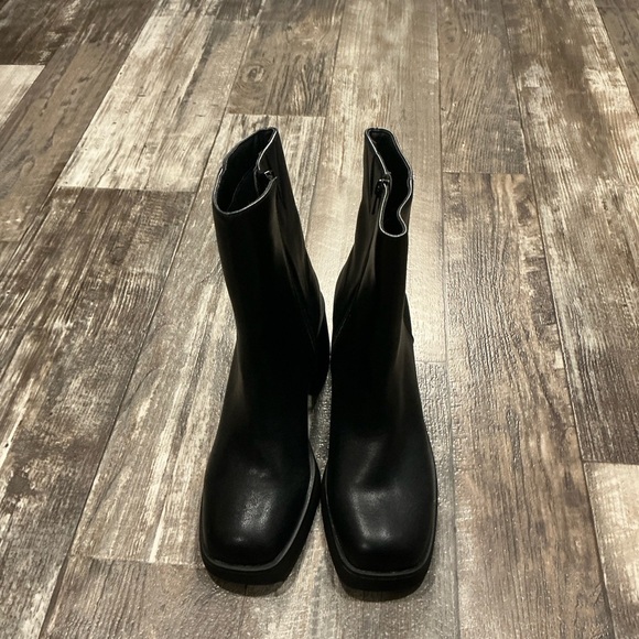 Sun + Stone Elegant Black Women's Ankle Boots Size 9.5 - Picture 7 of 16